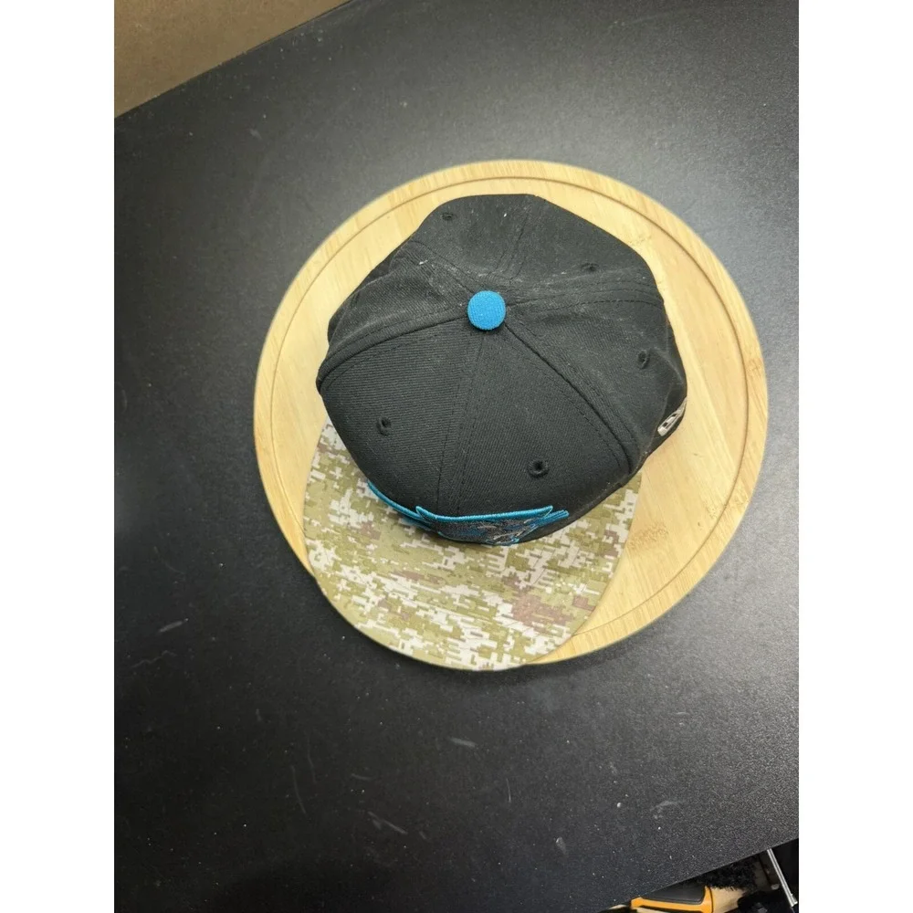 New Era 59FIFTY CAROLINA PANTHERS SALUTE TO‎ SERVICE Hat ON FIELD Cap Camo 7
